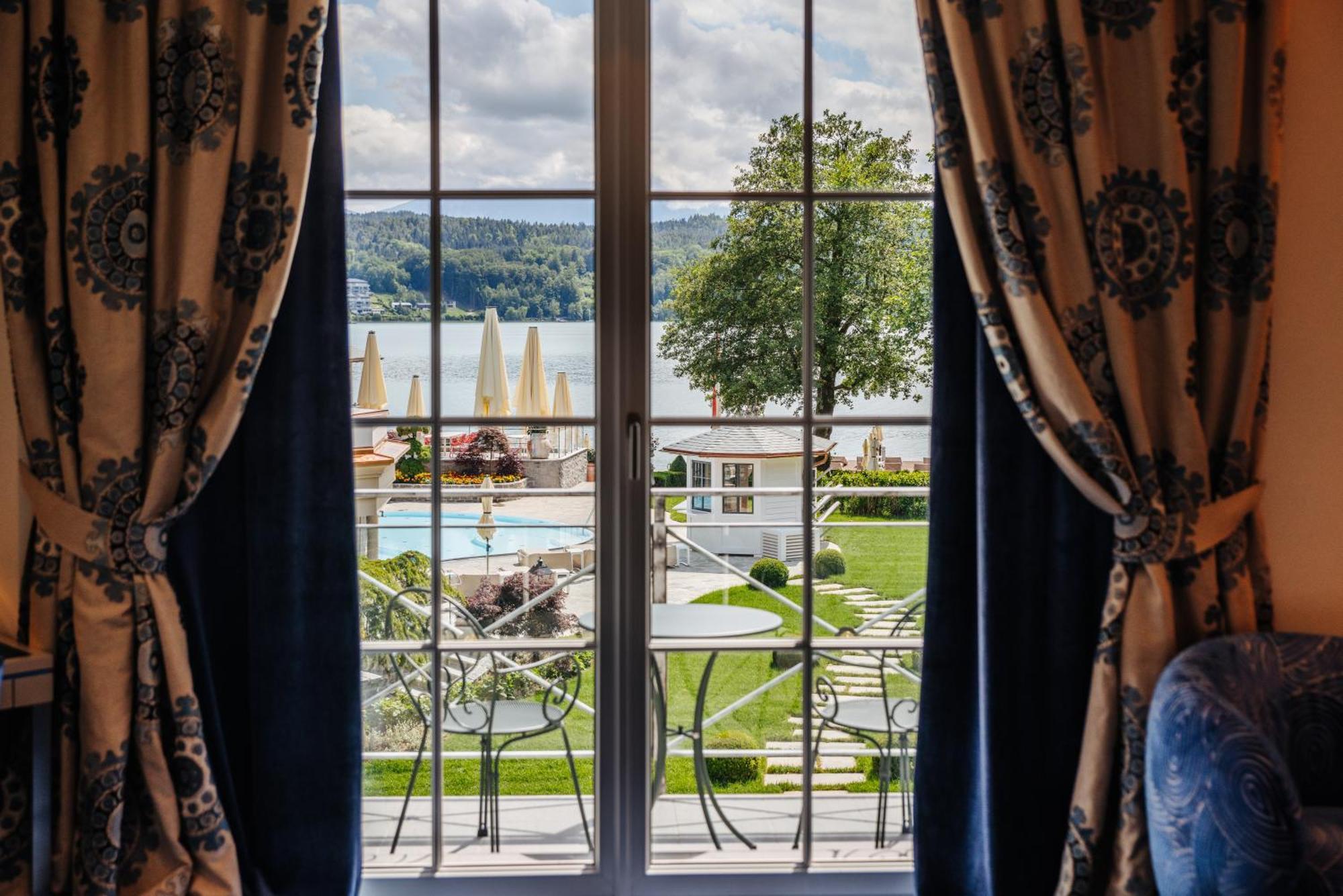 Hotel Schloss Seefels Portschach am Woerthersee Exterior foto